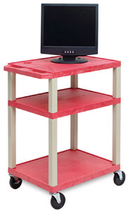 3 Shelf Model, Red