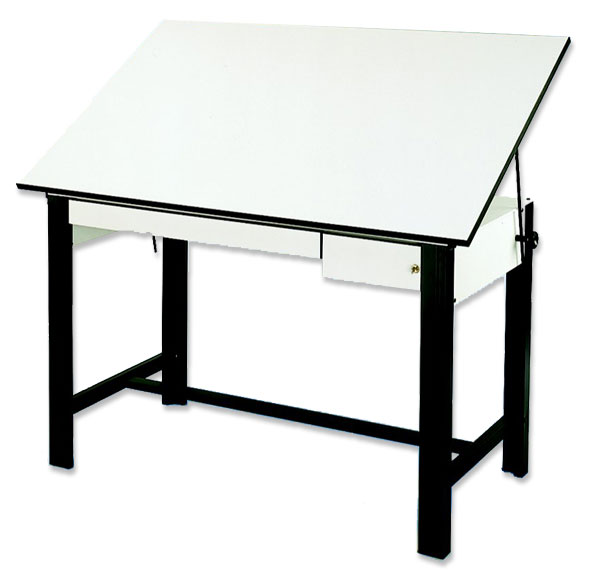 Black Table, 37&frac12;" &times; 60"
