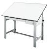 Gray Table, 37&frac12;" &times; 60"