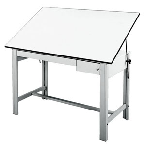 Gray Table, 37&frac12;" &times; 60"
