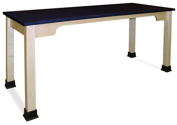Plastic Top Table, Hard Maple