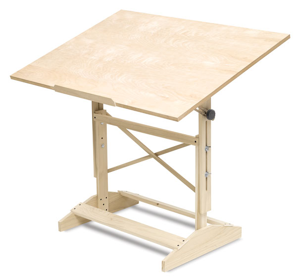 Wood Drafting Table - BLICK art materials