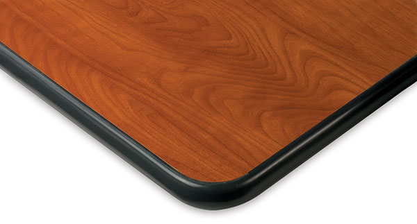 Cherry with Black Trim