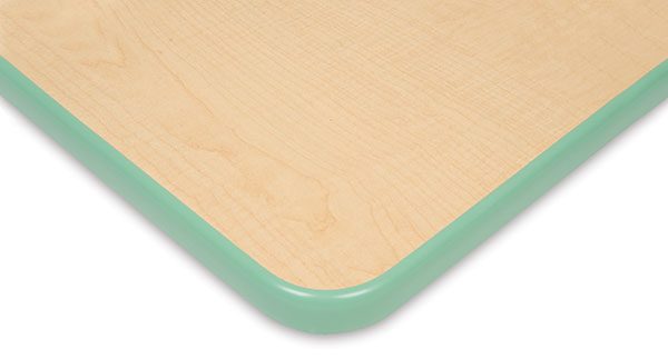 Maple with Mint Trim