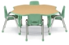Table with Matching Stacking Chairs (Sold Separately)