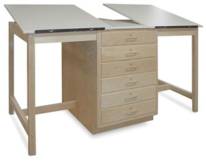 Dual Station Drafting Table