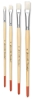 Bright Bristle Brushes, Set of 4