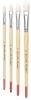 Filbert Bristle Brushes, Set of 4