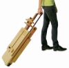 Wood Mobile Bench Easel