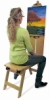 Martin Universal Design Wood Mobile Bench Easel