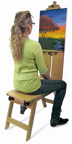 Artist Bench Easel Plans