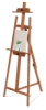 Cherrywood Colossal A-Frame Easel w/  FREE  11" &times; 14" painting panel