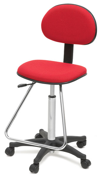 Lafayette Drafting Chair, Red