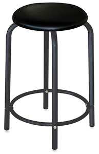 Studio Stool, Black Base