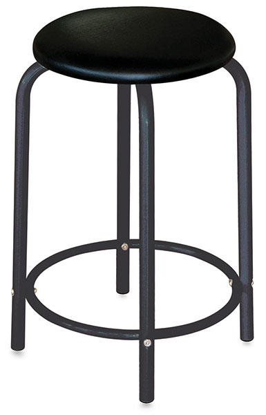 Studio Stool, Black Base