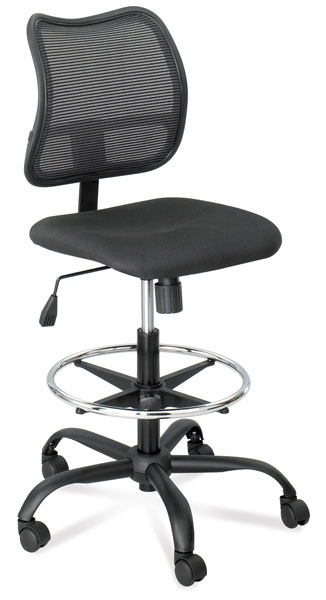 Mesh Chair, Fabric Seat