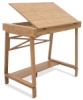 Oak Wing Table with Leg Extension