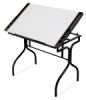 Black/White Top Folding Craft Station