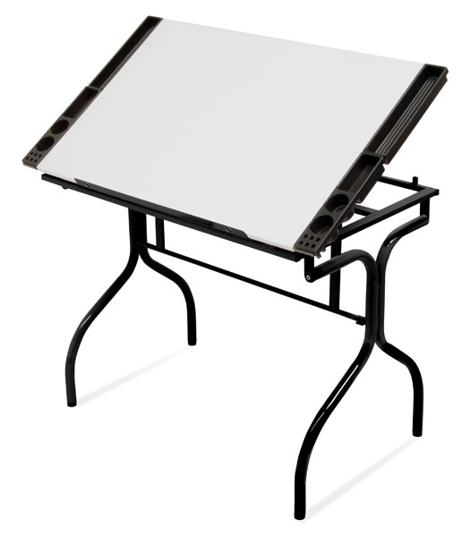 Black/White Top Folding Craft Station