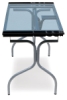 Glass Top Folding Craft Station