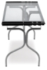 Glass Top Folding Craft Station