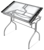Glass Top Folding Craft Station