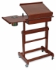 Rolling Painting Table as Easel, Front View