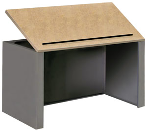 Dual Adjustment Drafting Table
