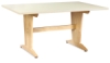 Planning Table, Almond Laminate Top
