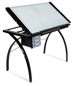 Futura Craft Station, White Glass