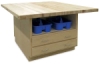 Hann Four Student Art Workstation