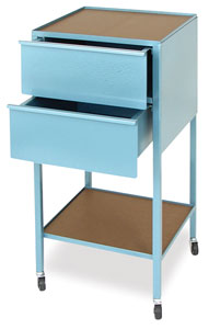 2-Drawer Taboret, Vertical