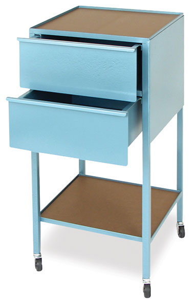 2-Drawer Taboret, Vertical