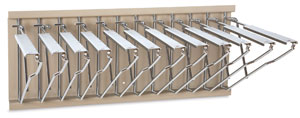 Pivot Wall Rack (Clamps Not Included)