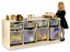 Whitney Brothers Four-Section Storage Cabinet