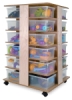 Whitney Brothers 24-Cubby Tower