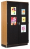 Canvas Door Display Cabinet