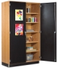 Canvas Door Display Cabinet