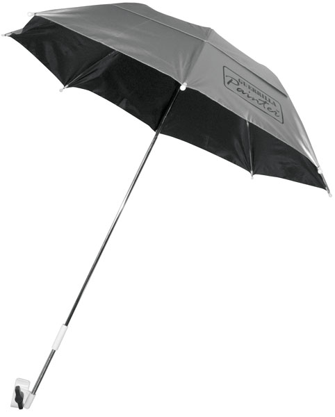 Guerrilla Painter Soft Clamp DeLuxe Vented Silver Umbrella Kit