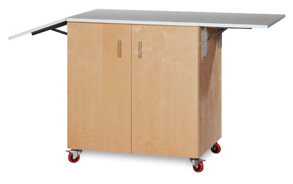 Watercolor Station With Doors, Melamine Top