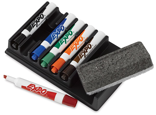 Chisel Tip Dry Erase Marker Organizer