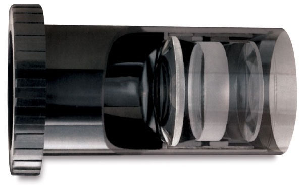 Super Prism Lens, Detail View