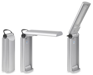 Compact Lamp, Silver