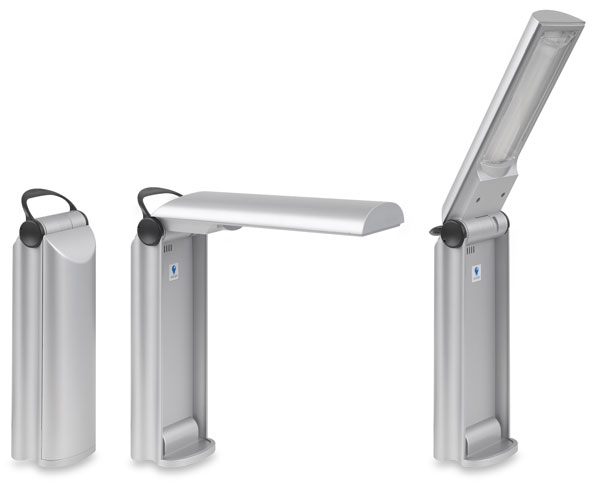 Compact Lamp, Silver