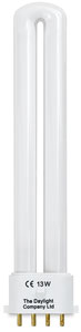 13W, 4-pin tube