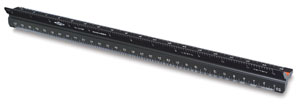 Engineering Scale, Black
