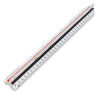 Alvin Professional Triangular Scales