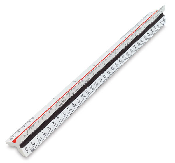 Architectural Scale, White