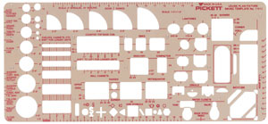 House Plan Fixture Template