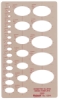 Isometric Ellipse Template